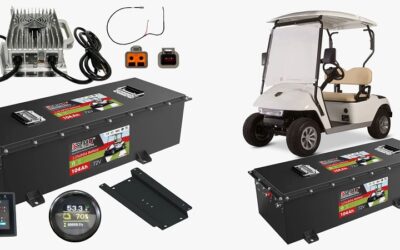 72v lithium ion golf cart battery