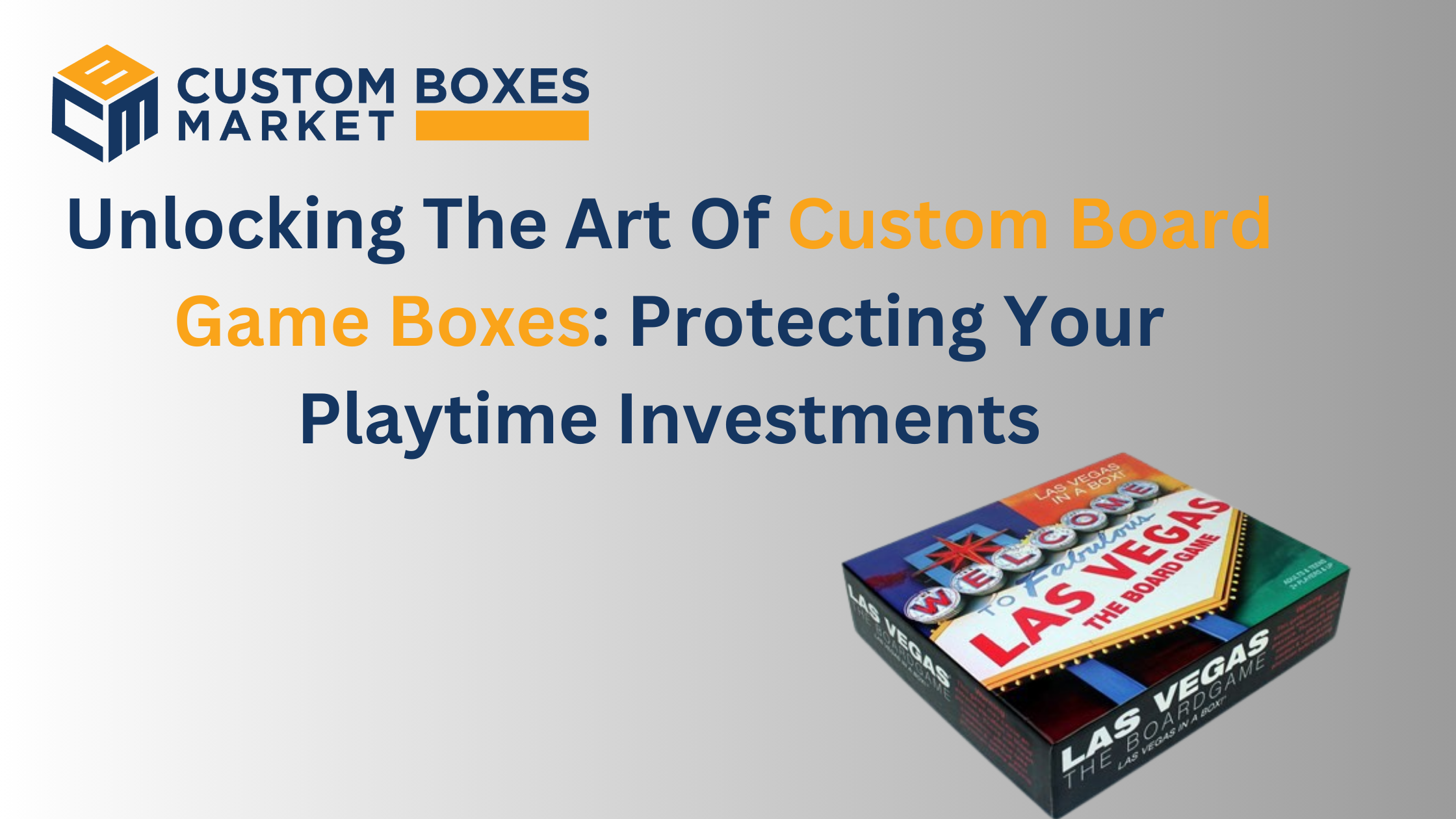 custom board game boxes