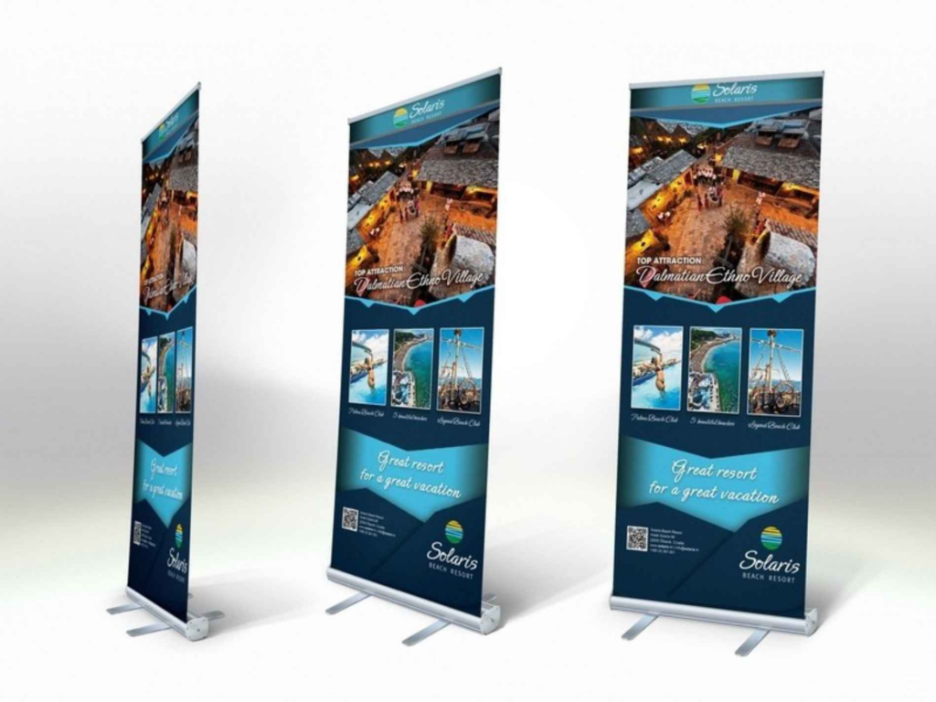 What are the Creative Types of Roll Up Banner Design?