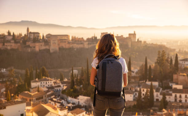 woman traveler in Germany