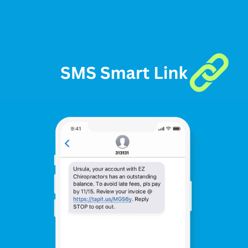 SMS smart link service provider