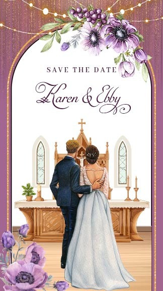 Christian Marriage Card