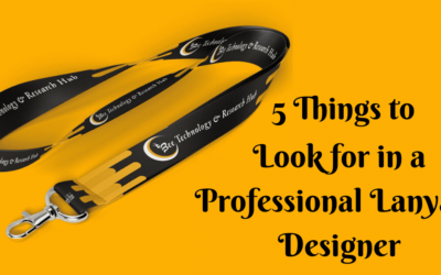 5 Things to Look for in a Professional Lanyard Designer