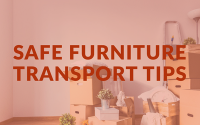 How to transport furniture safely