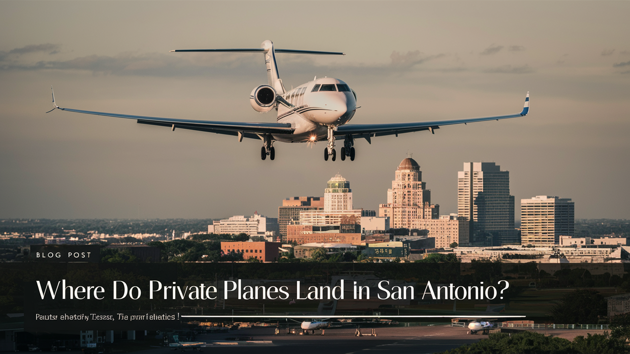 Where Do Private Planes Land in San Antonio