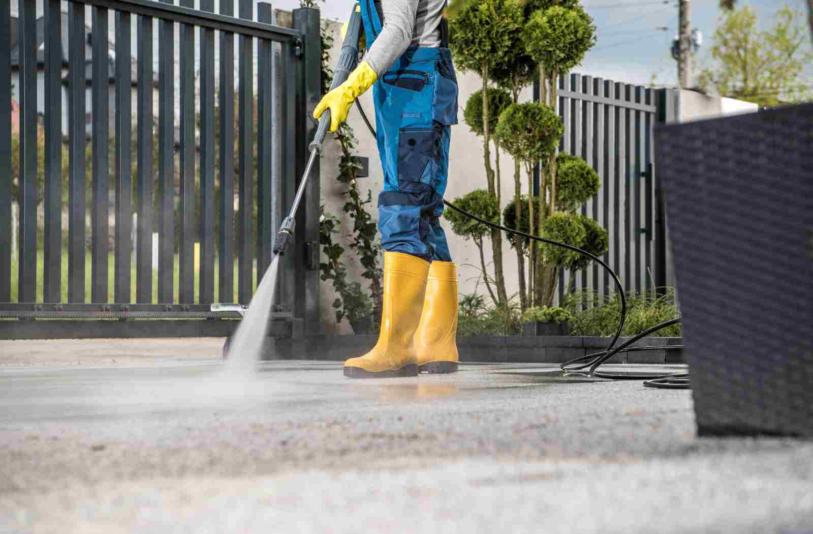 commercial pressure washing services