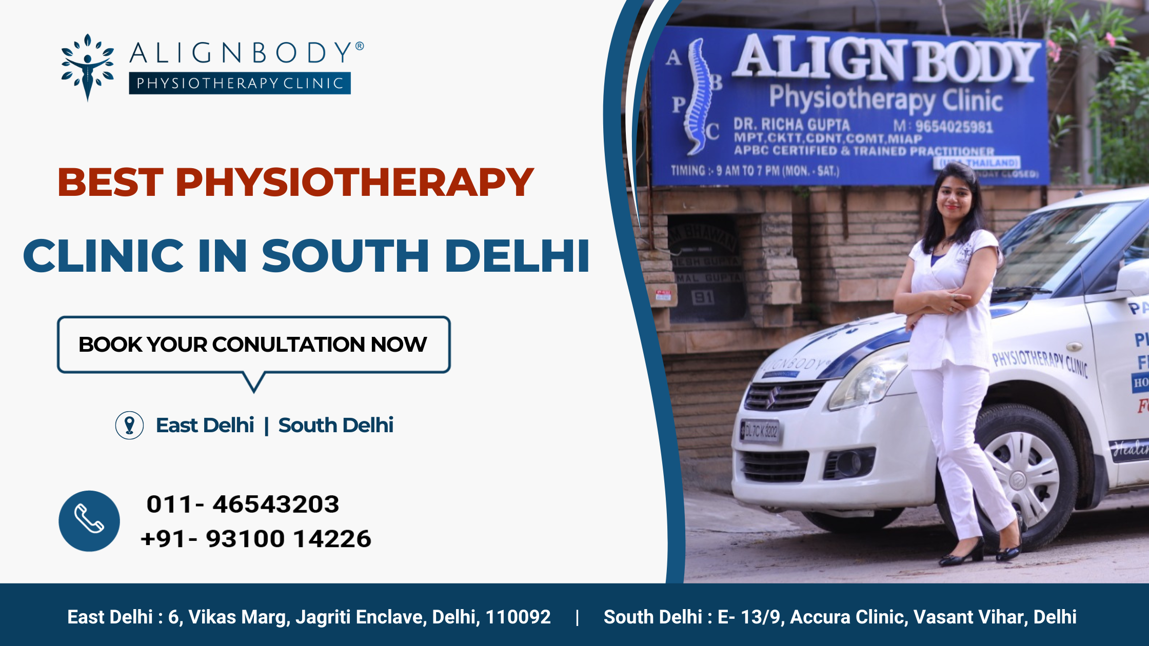 Physiotherapy in South Delhi