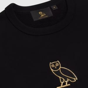 Classic-Owl-Crewneck-Sweatshirt-Black