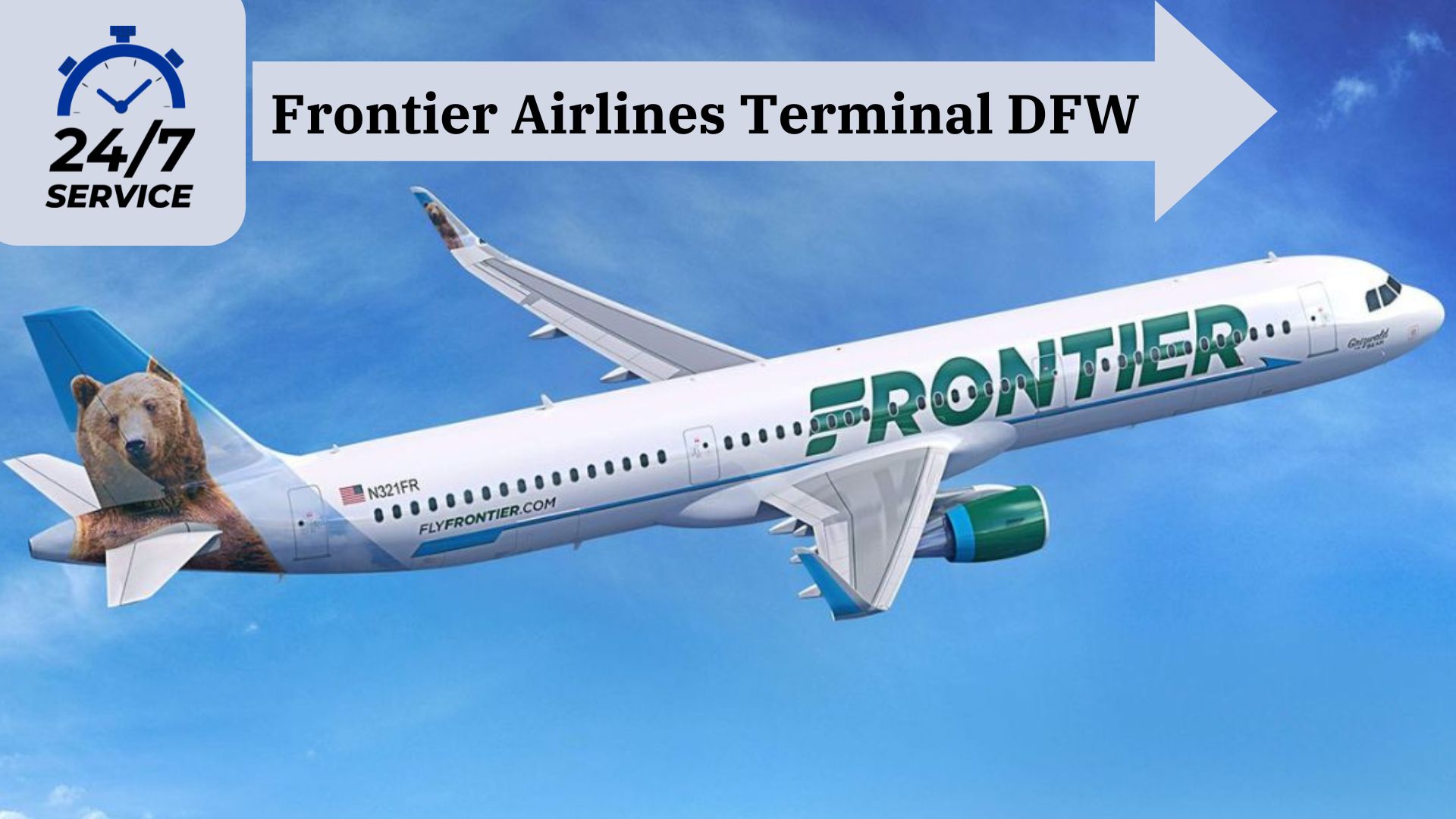 Frontier Airlines Terminal DFW