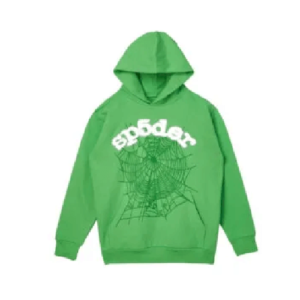 Green Sp5der Hoodie