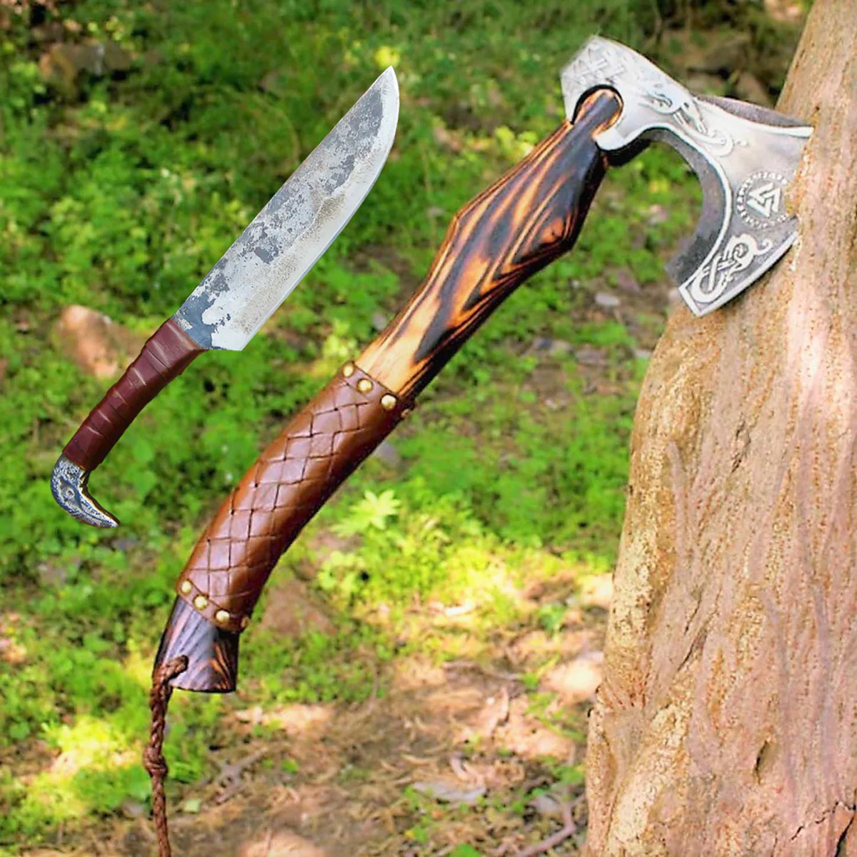 Kukri Knife, Premium Axes, Hunting Knives, Fixed Blade, Afhzam Sword, Handmade Viking Axes, Viking Swords, Handmade Viking Axe, Viking Knife, Pizza Cutter Axes, Viking Strider Swords,