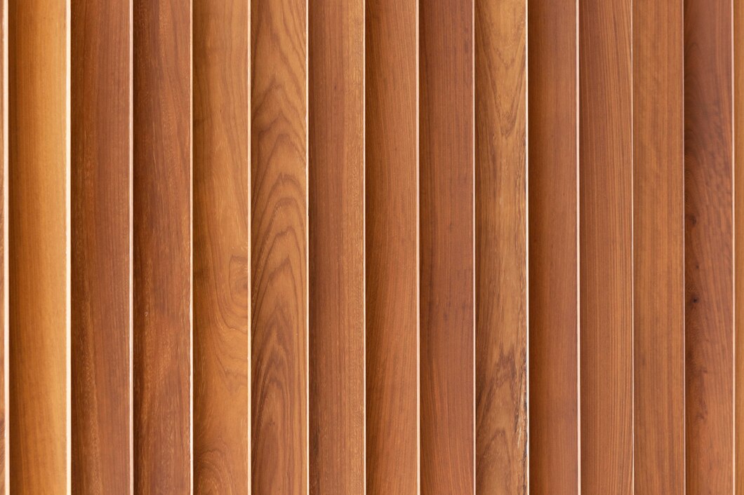 wooden grooved acoustic panel