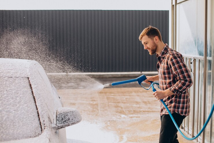 pressure washing
