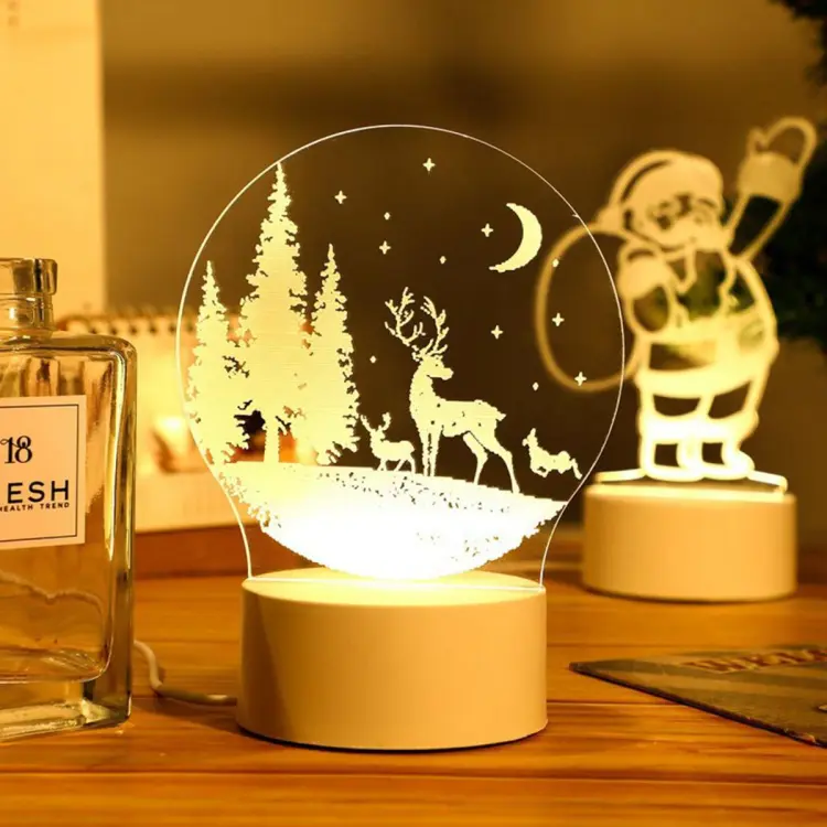 Christmas table lamp