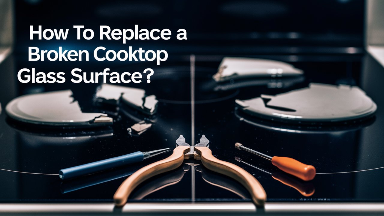 How to Replace a Broken Cooktop Glass Surface?