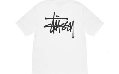 T-Shirt-Stussy-Blanc