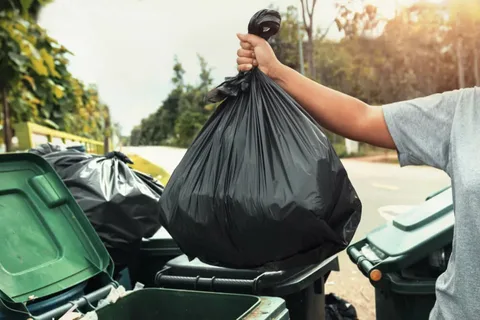 Black Garbage Bags