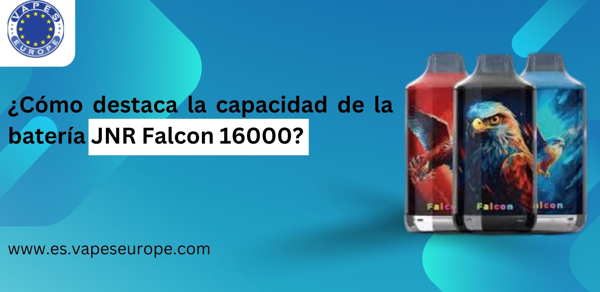 JNR Falcon 16000 Capacidad de la batería