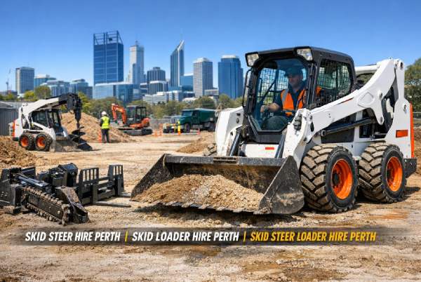 Skid Steer Hire in Perth: A Practical Solution for Real-World Jobs