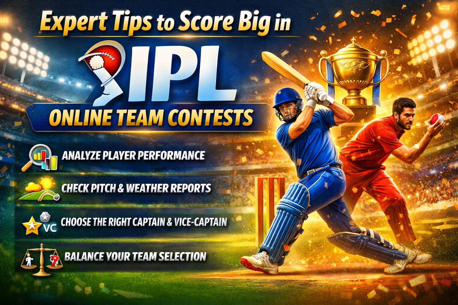 Expert Tips to Score Big in IPL Online Team Contests