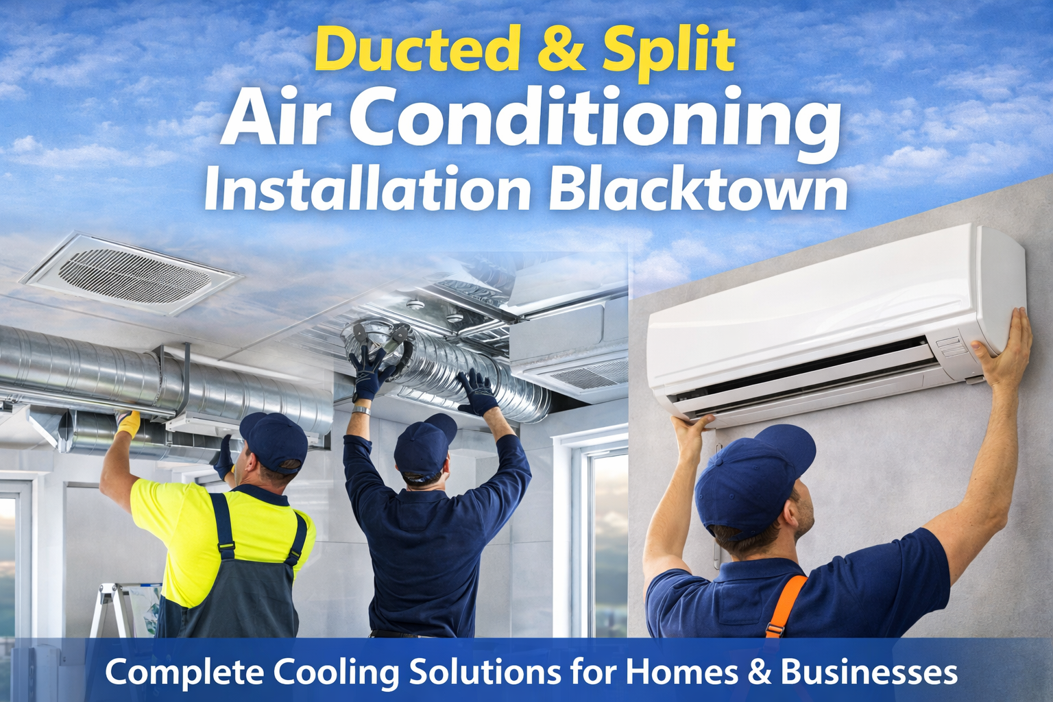 Ducted Air Conditioning Blacktown – Complete Cooling Solutions for Homes & Businesses
