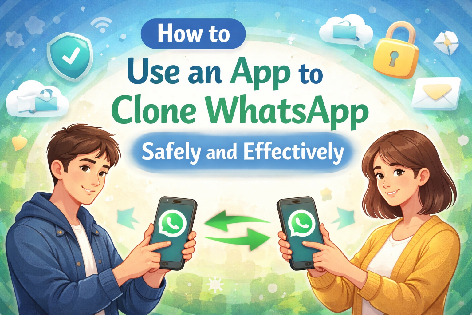 WhatsApp cloning illustration
