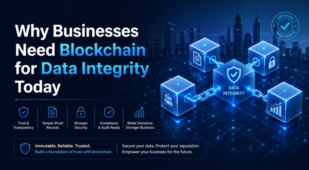 blockchain for data integrity