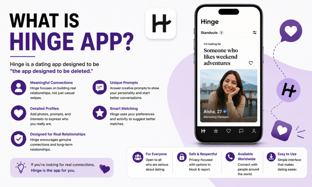 What Makes the Hinge App Different from Other Dating Platforms