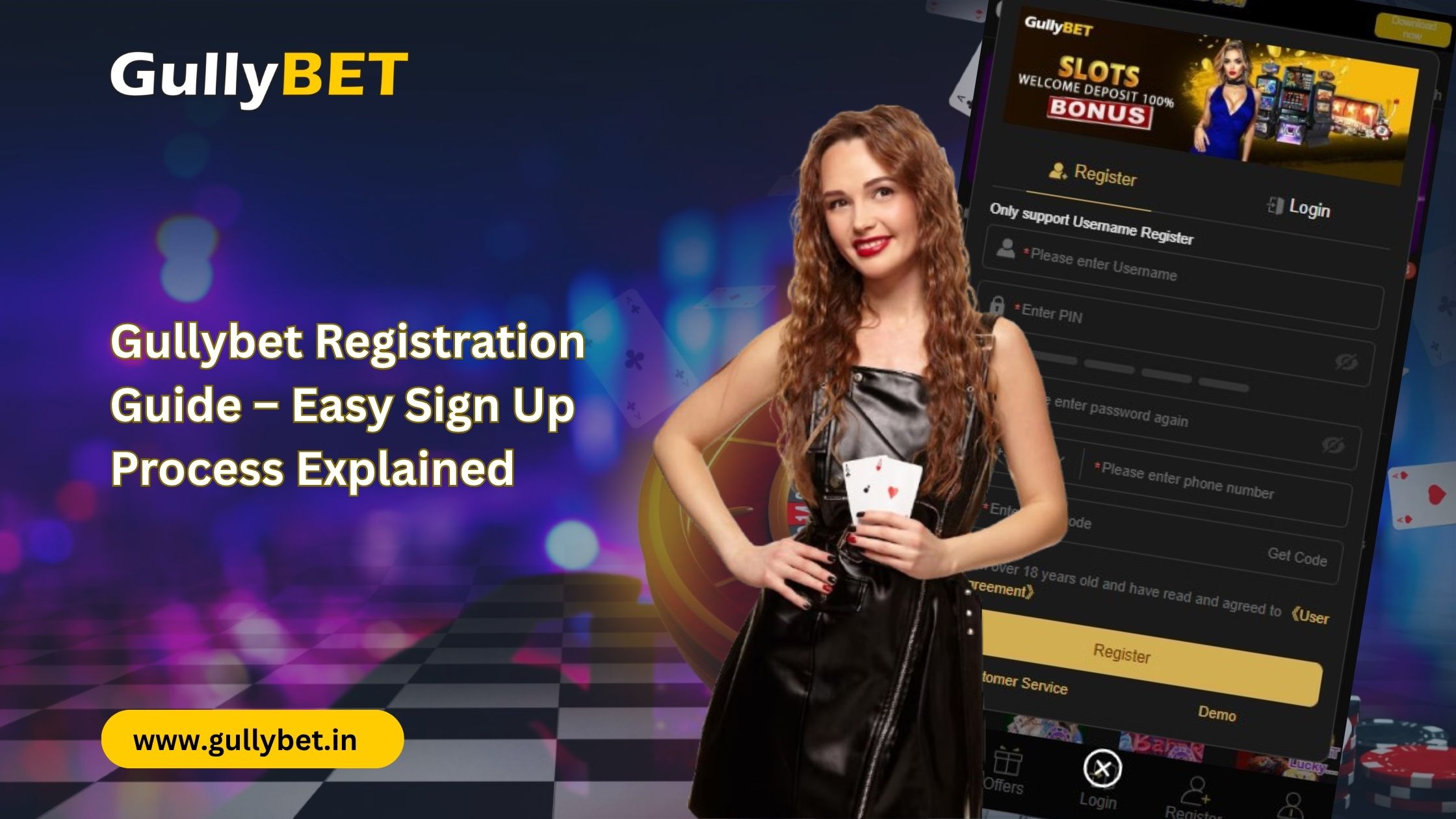 Gullybet registration