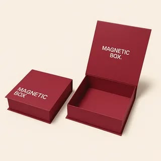 Custom magnetic rigid boxes