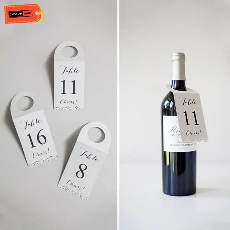 Bottle Neck Hang Tags