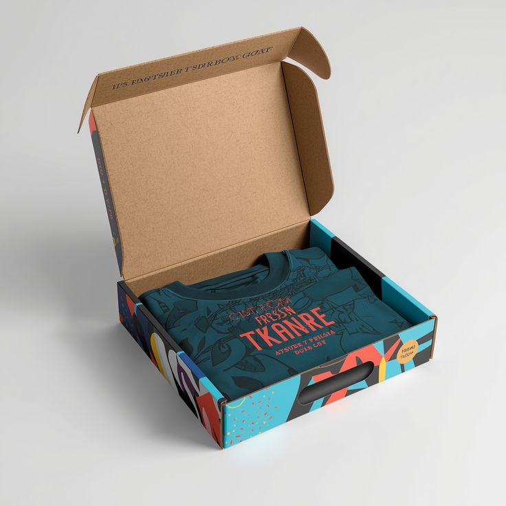 Custom T-shirt boxes