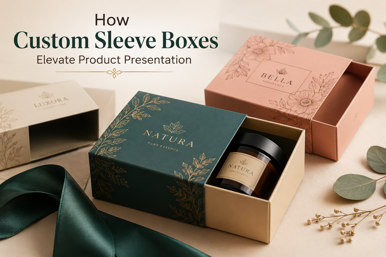 How Custom Sleeve Boxes Elevate Product Presentation