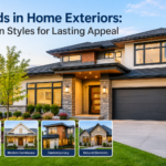 Trends in Home Exteriors Modern Styles for Lasting Appeal