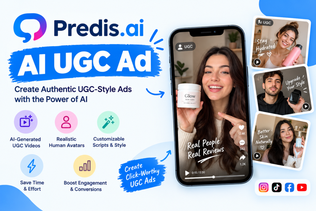 Predis.ai AI UGC Ad