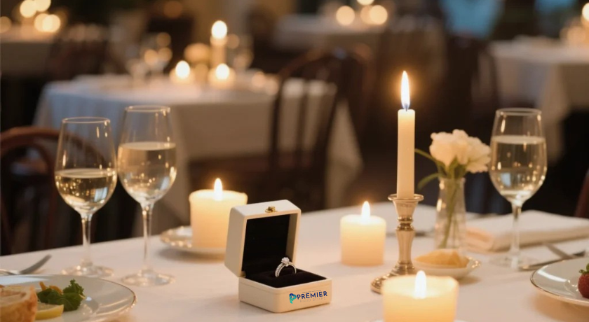 engagement ring box for porposal