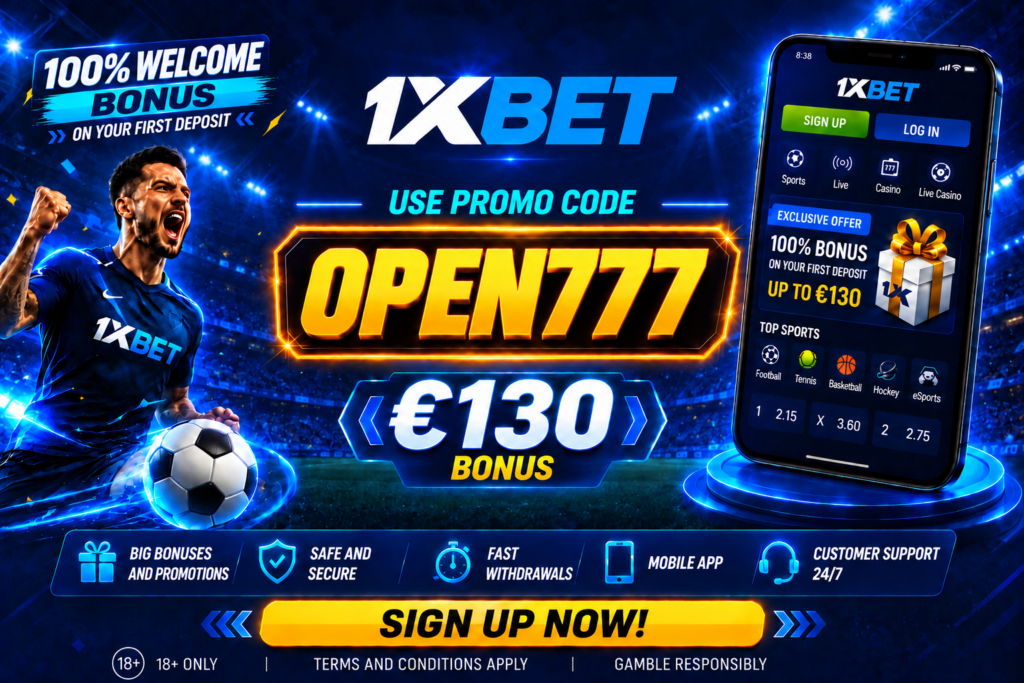 latest 1xbet promo code