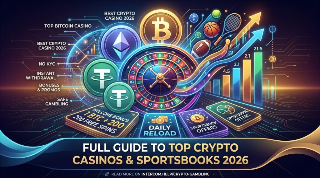 best crypto casino best bitcoin casino top crypto casinos 2026